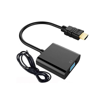 محول HDMI إلى VGA + Audio